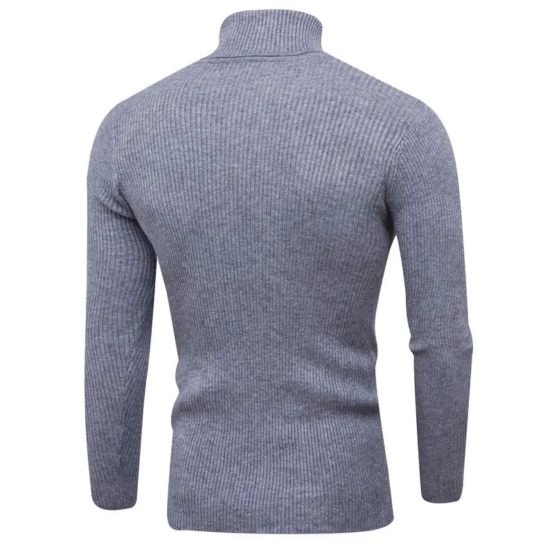 Men's High Collar Slim Fit Knit Sweater Cotton Casual Comfortable Breathable Ro Bot Hem Resistant to Deformation
Men's High Collar Slim Fit Knit Sweater Cotton Casual Comfortable Breathable Ro Bot Hem Resistant to Deformation