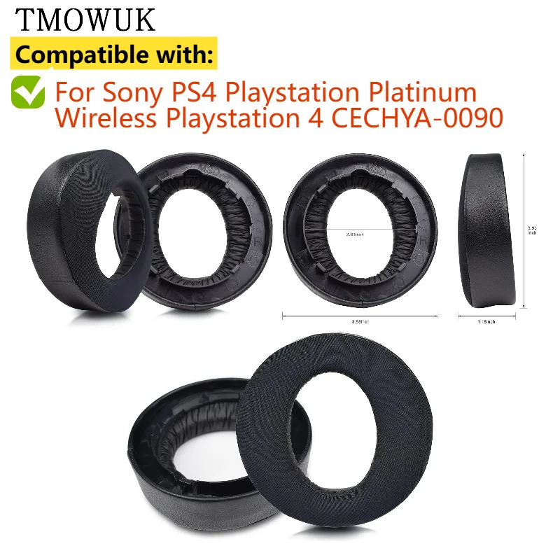 Cooling Gel Replacement Earpads Ear Cushions for Sony PS4 Playstation Platinum Wireless Playstation 4 CECHYA-0090 Headphones
Cooling Gel Replacement Earpads Ear Cushions for Sony PS4 Playstation Platinum Wireless Playstation 4 CECHYA-0090 Headphones
