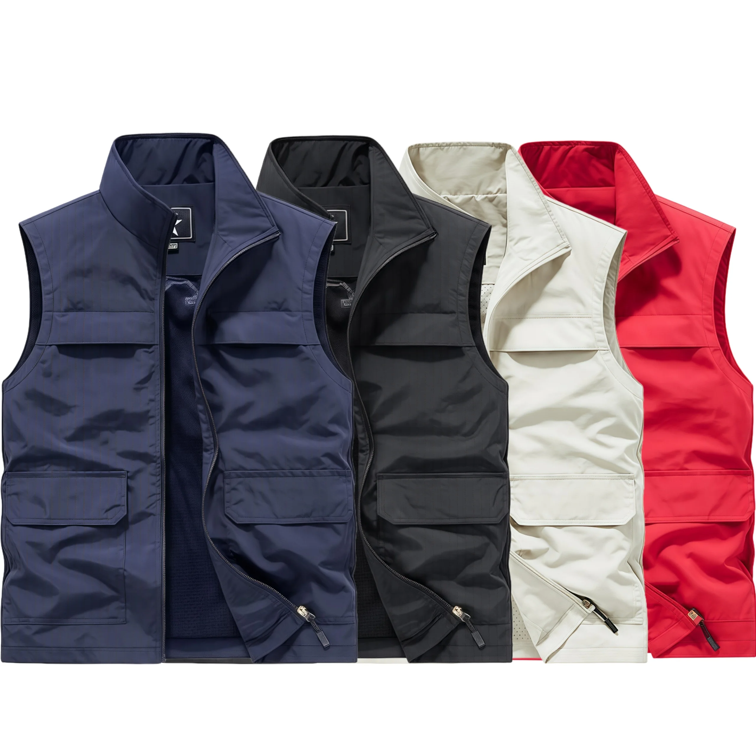 Outdoor multi-pocket vest with hidden pockets for storag 6XL large size multi colors workwear casual vest custom logo
Outdoor multi-pocket vest with hidden pockets for storag 6XL large size multi colors workwear casual vest custom logo