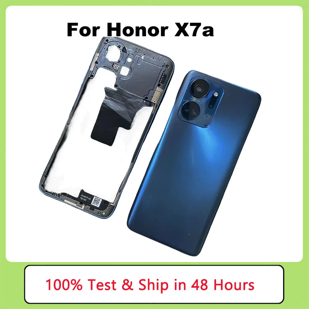 Полный корпус для Huawei Honor X7a, задняя крышка батарейного отсека, стеклянная задняя дверь, средняя рамка, передняя панель, держатель ЖК-дисплея, металлическое шасси RKY-LX1
Полный корпус для Huawei Honor X7a, задняя крышка батарейного отсека, стеклянная задняя дверь, средняя рамка, передняя панель, держатель ЖК-дисплея, металлическое шасси RKY-LX1