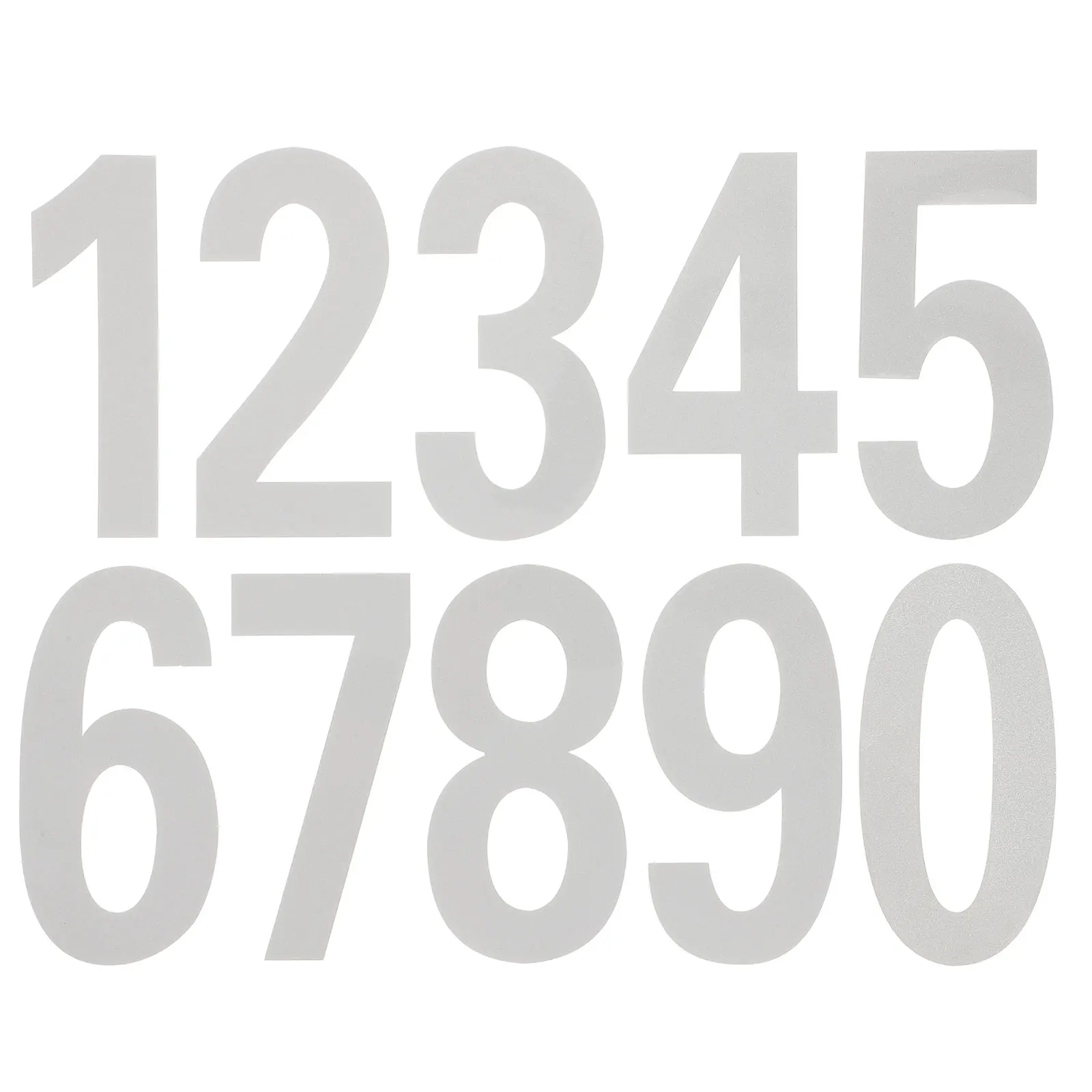 4 Sheets Reflective Number Sticker Weather Resist Mailbox Numbers for Outside Self-Adhesive Decals for Home Stick on Letters 
4 Sheets Reflective Number Sticker Weather Resist Mailbox Numbers for Outside Self-Adhesive Decals for Home Stick on Letters