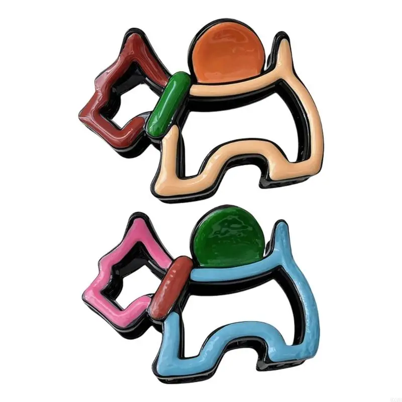 MXMB Adorable Dog Shaped Hair Claw Clip Lightweight Resin Hairpin For Everyday Wear
MXMB Adorable Dog Shaped Hair Claw Clip Lightweight Resin Hairpin For Everyday Wear