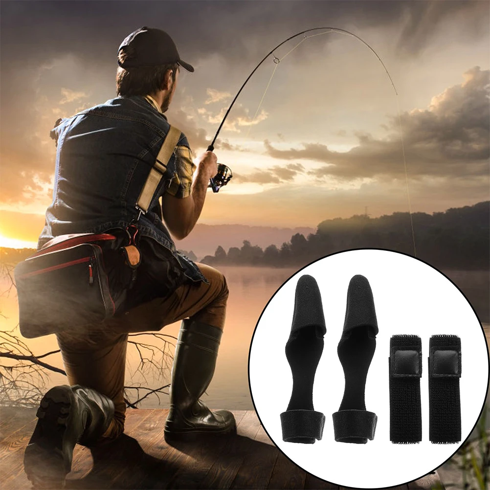 4 Sets Rod Protection Cap Bass Fishing Accessories Baitcaster Sleeve Harness Black Pole Belt Holder Cane
4 Sets Rod Protection Cap Bass Fishing Accessories Baitcaster Sleeve Harness Black Pole Belt Holder Cane