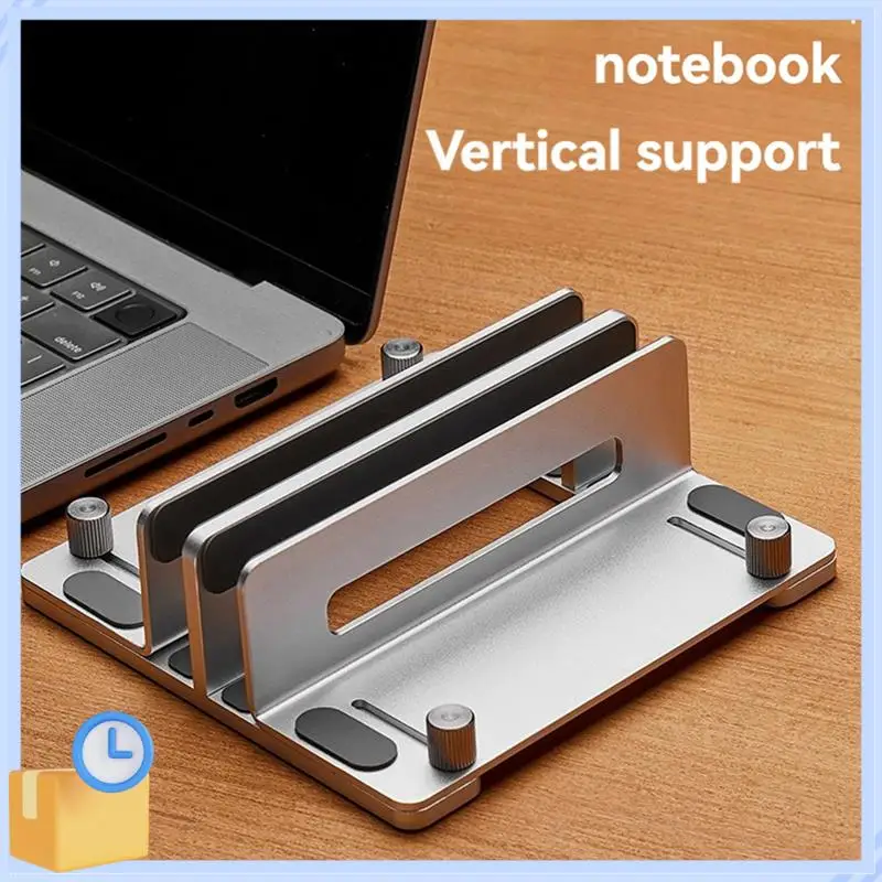 Popular Vertical Laptop Storage Stand Adjustable Double Clip Laptop Stand For Pro, Lenovo YOGA, And Other Notebooks Grey
Popular Vertical Laptop Storage Stand Adjustable Double Clip Laptop Stand For Pro, Lenovo YOGA, And Other Notebooks Grey