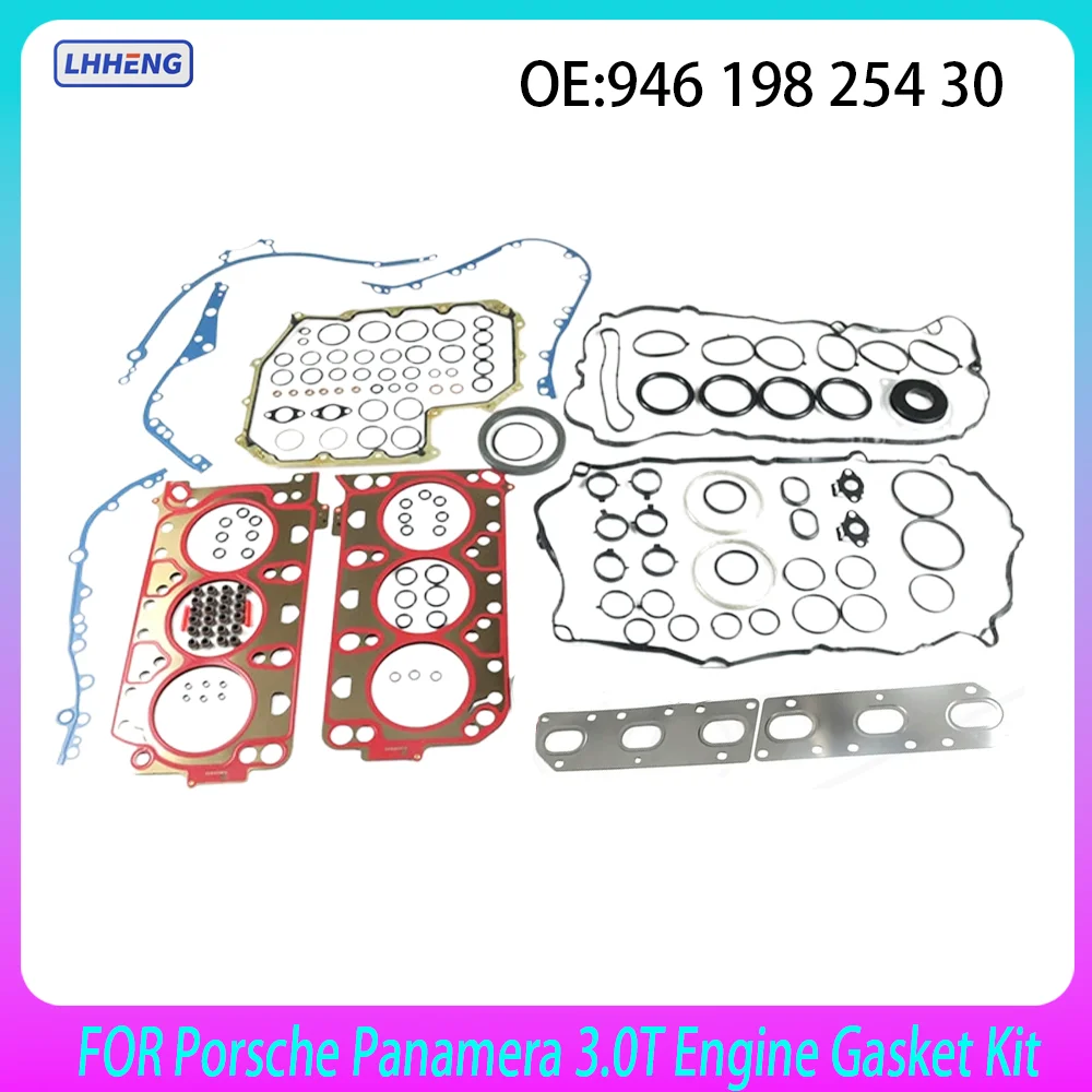 Engine Overhaul Gasket Seals Kit For Porsche Panamera Macan S 3.0T 3.0L V6 GAS DOHC 95B 970 MCW MCW.DA MCW.FA MCT.MA MDC.NA
Engine Overhaul Gasket Seals Kit For Porsche Panamera Macan S 3.0T 3.0L V6 GAS DOHC 95B 970 MCW MCW.DA MCW.FA MCT.MA MDC.NA