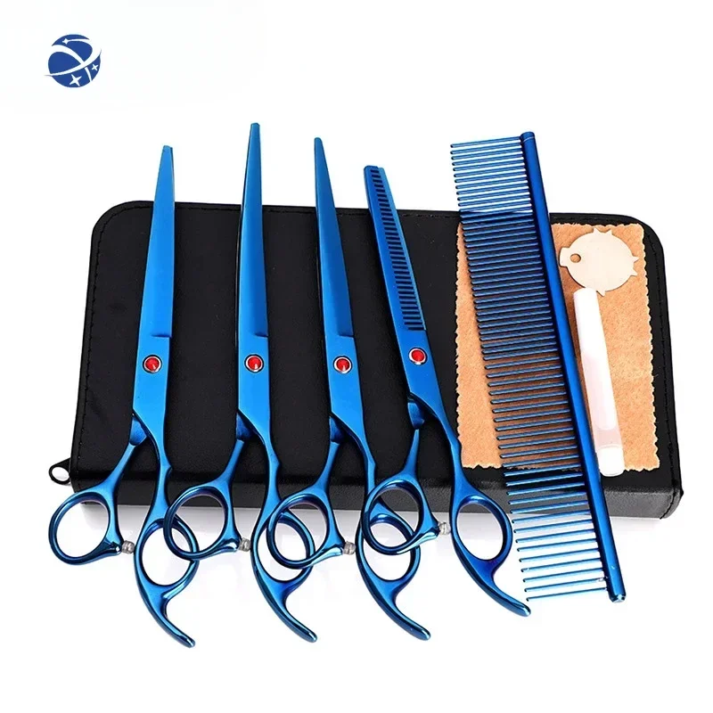 Wholesale Dog Grooming Scissor Cat Thinning Curved Shears Kit Pet Scissor Grooming Scissors Set
Wholesale Dog Grooming Scissor Cat Thinning Curved Shears Kit Pet Scissor Grooming Scissors Set