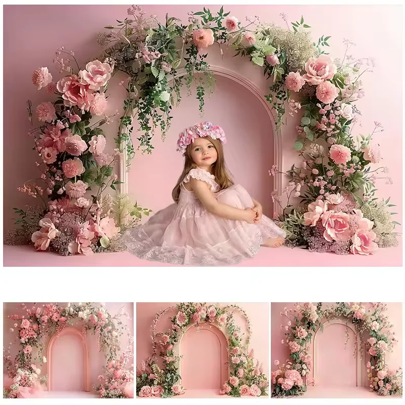 Spring Pink Arch Floral Photography Background Wedding Maternity Adult Child Art Portrait Decor Backdrop Photo Studio Supplies
Spring Pink Arch Floral Photography Background Wedding Maternity Adult Child Art Portrait Decor Backdrop Photo Studio Supplies