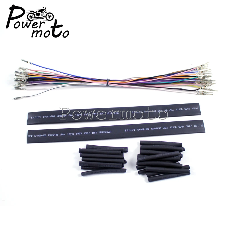 14"-16" Handlebar Wiring 32 Wires Switch Extensions Hardness Kit For Harley Touring 2007-2013 Tri-Glide Road King Trike Models
14"-16" Handlebar Wiring 32 Wires Switch Extensions Hardness Kit For Harley Touring 2007-2013 Tri-Glide Road King Trike Models