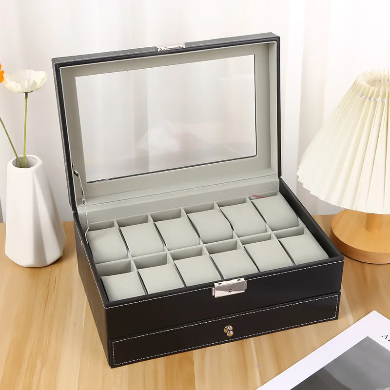 Large-Capacity Multi-Functional Jewelry Box Watches Accessories Earrings Bracelets Gift Boxes Practical Holiday Gift Box
Large-Capacity Multi-Functional Jewelry Box Watches Accessories Earrings Bracelets Gift Boxes Practical Holiday Gift Box