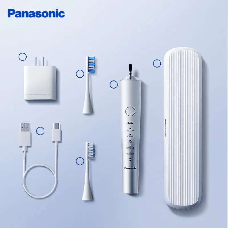 Panasonic EW-DC72 Звуковая вибрационная зубная щетка Dolts Электрическая зубная щетка 100-240 В Японский бренд 2 цвета на выбор с зарядкой через USB
Panasonic EW-DC72 Звуковая вибрационная зубная щетка Dolts Электрическая зубная щетка 100-240 В Японский бренд 2 цвета на выбор с зарядкой через USB
