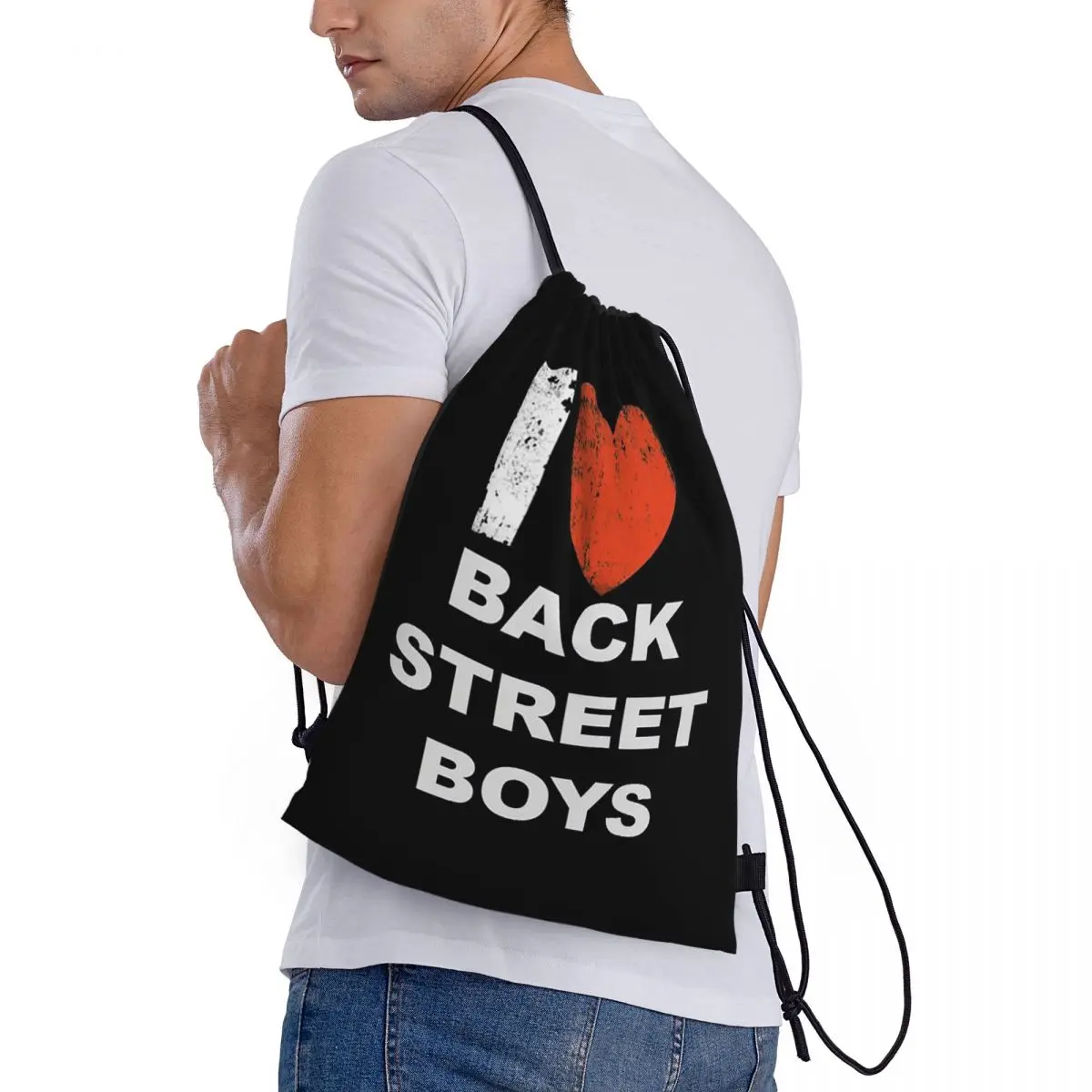 Backstreet Boys Music Group Backpacks Portable Drawstring Bags Sports Bag Book Bags for Man Woman School
Backstreet Boys Music Group Backpacks Portable Drawstring Bags Sports Bag Book Bags for Man Woman School