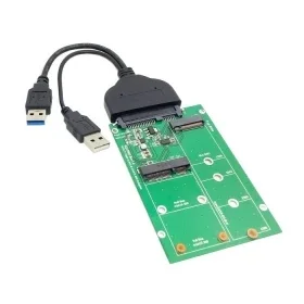 USB 3.0 к SATA 22-контактный 2,5-дюймовый жесткий диск на 2 в 1 комбинированный мини-адаптер PCI-E 2 Lane M.2 NGFF и MSATA SSD-адаптер
USB 3.0 к SATA 22-контактный 2,5-дюймовый жесткий диск на 2 в 1 комбинированный мини-адаптер PCI-E 2 Lane M.2 NGFF и MSATA SSD-адаптер