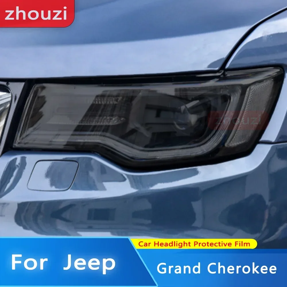 2 Pcs For Jeep Grand Cherokee WK2 2014-2020 Car Headlight Protective Film Smoked Black Tint Transparent TPU Stickers Accessories
2 Pcs For Jeep Grand Cherokee WK2 2014-2020 Car Headlight Protective Film Smoked Black Tint Transparent TPU Stickers Accessories