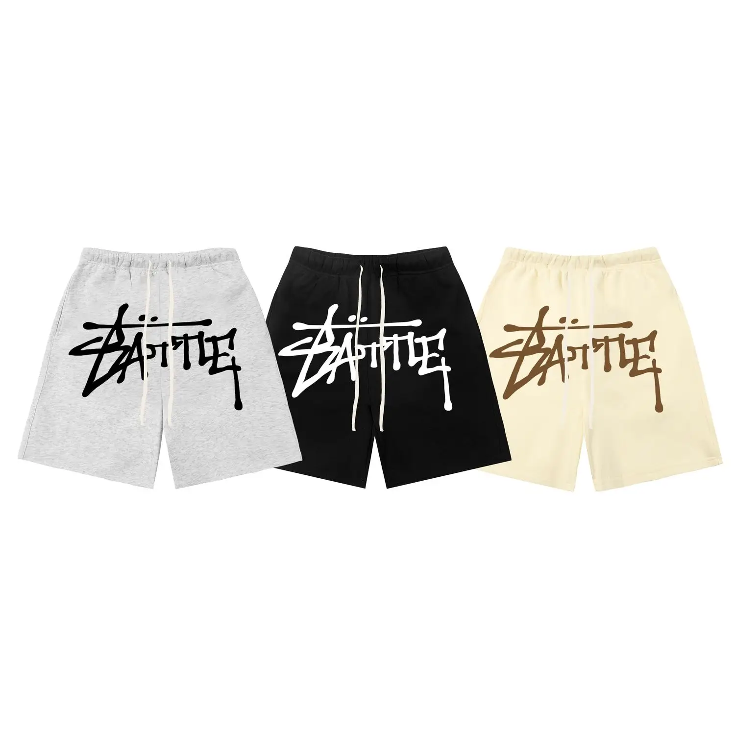 American Trendy Brand Retro Letter Printing Drawstring Sports Shorts Summer Men's and Women's Casual Couple Loose Shorts
American Trendy Brand Retro Letter Printing Drawstring Sports Shorts Summer Men's and Women's Casual Couple Loose Shorts