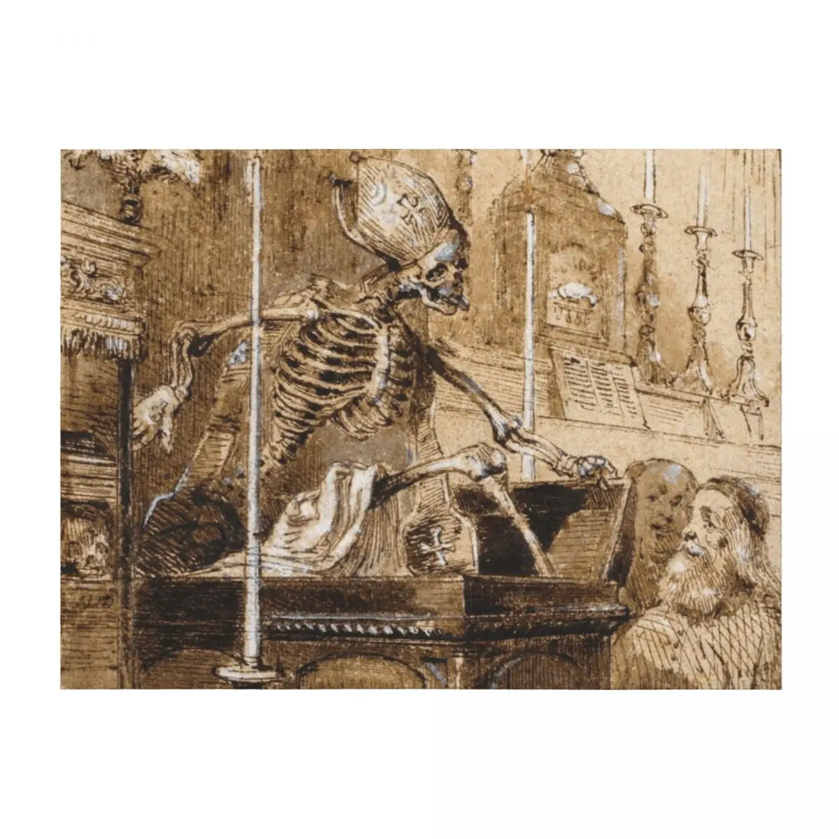 J.J. Grandville - The Relics 1880 Throw Blanket Plaid on the sofa Cute Plaid Sofa Throw Luxury Blankets
J.J. Grandville - The Relics 1880 Throw Blanket Plaid on the sofa Cute Plaid Sofa Throw Luxury Blankets