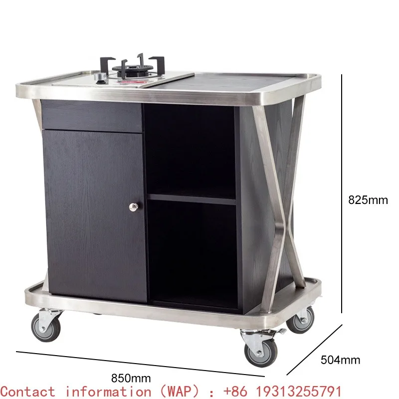 【Factory Price】Hotel Mobile Restaurant Cooking Cart
【Factory Price】Hotel Mobile Restaurant Cooking Cart