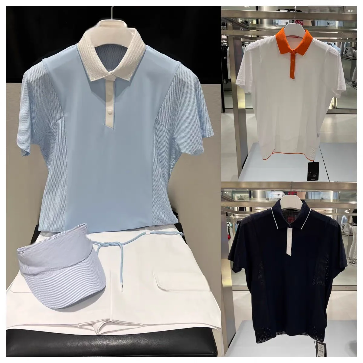 2026 New Women Golf T-Shirt Color Block Ice Feel Breathable Soft Korean Simple Versatile Sports Baseball Short Sleeve Top
2026 New Women Golf T-Shirt Color Block Ice Feel Breathable Soft Korean Simple Versatile Sports Baseball Short Sleeve Top