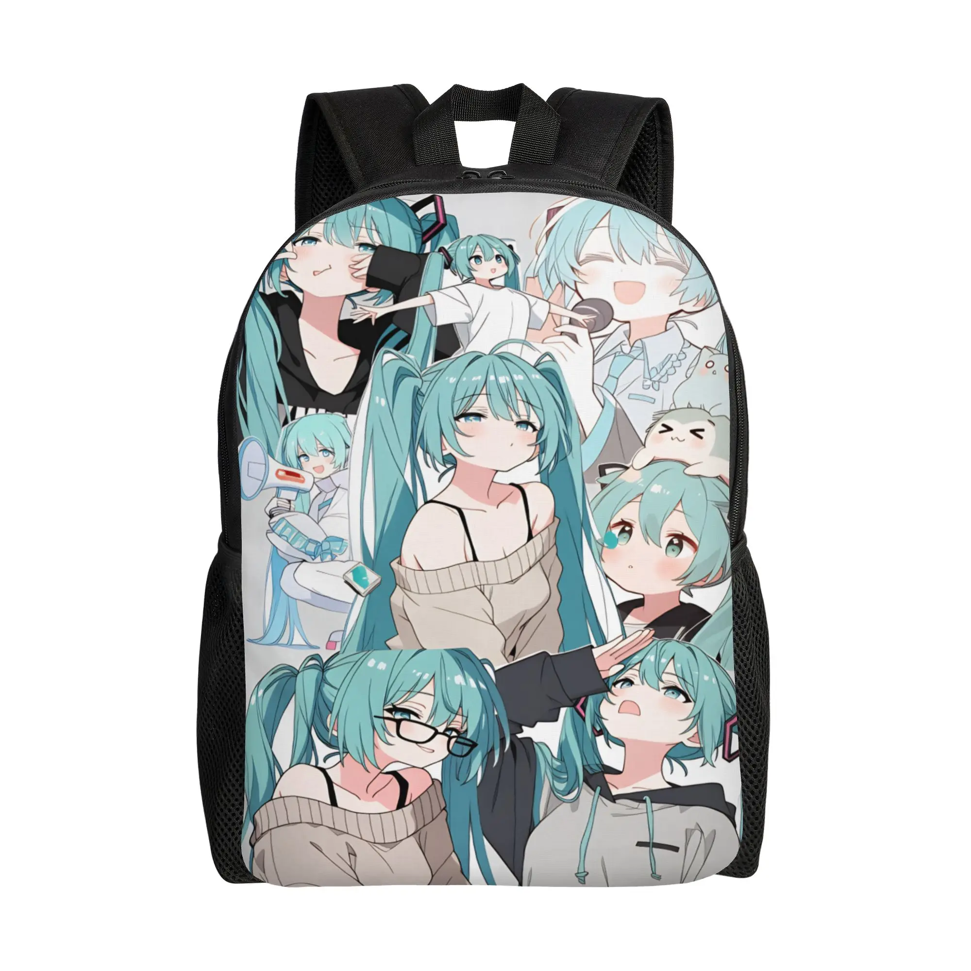 Custom Hatsuned Mikues Cartoon Backpack Men Big Backpacks Polyester Streetwear School Bags Travel Design Rucksack
Custom Hatsuned Mikues Cartoon Backpack Men Big Backpacks Polyester Streetwear School Bags Travel Design Rucksack