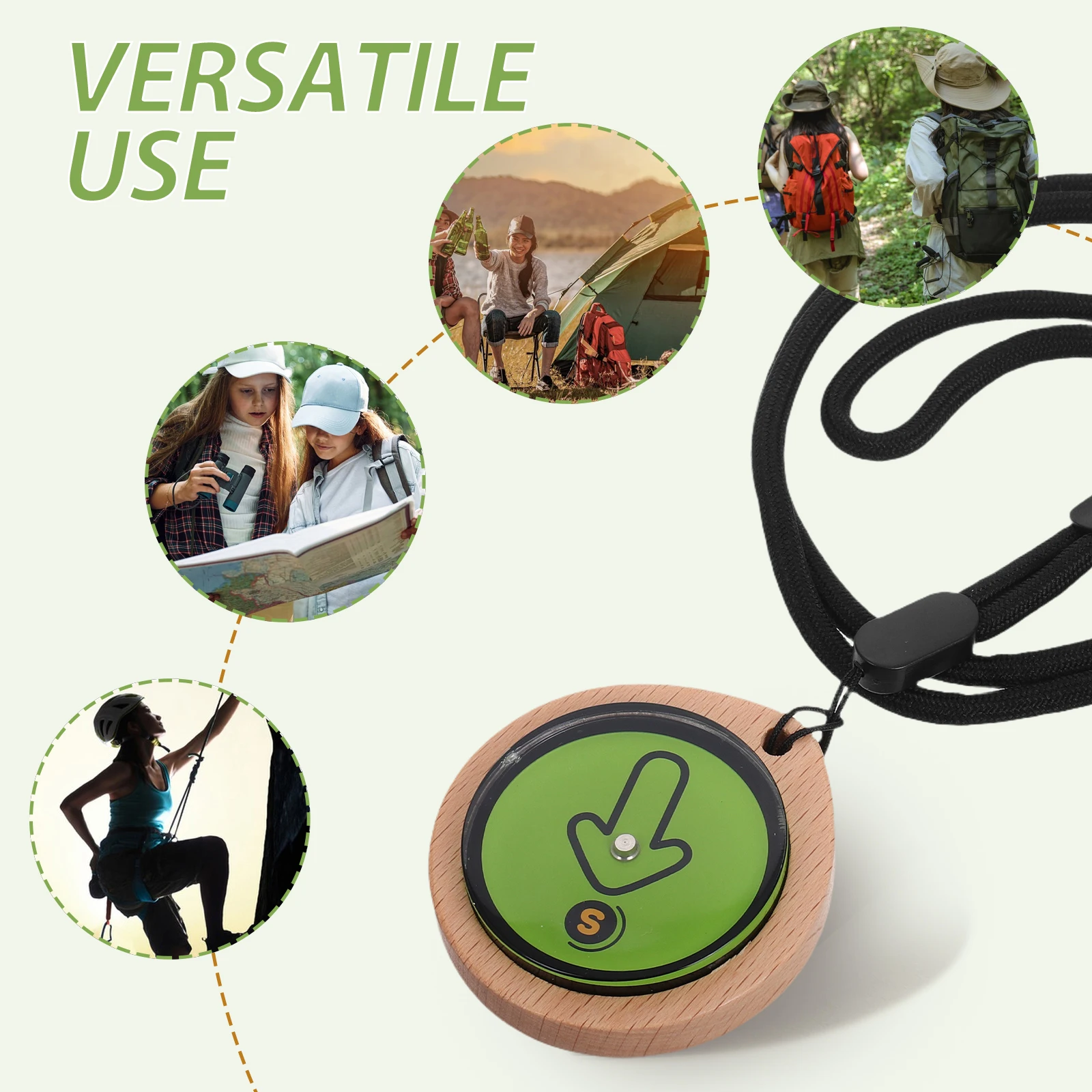 Wooden Student Outdoor Compass for Kids Hiking Camping Navigation Pocket Tool Teaching Aid Portable Direction Car
Wooden Student Outdoor Compass for Kids Hiking Camping Navigation Pocket Tool Teaching Aid Portable Direction Car