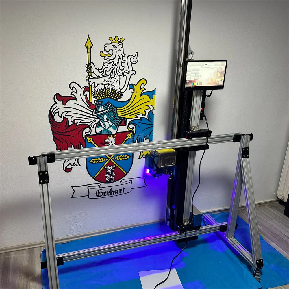 AI 4K Wall and Floor Printing Machine 9600DPI 3D Wall Printer UV Printer for Sale Wall Mural Printing Machine with UPS Battery
AI 4K Wall and Floor Printing Machine 9600DPI 3D Wall Printer UV Printer for Sale Wall Mural Printing Machine with UPS Battery