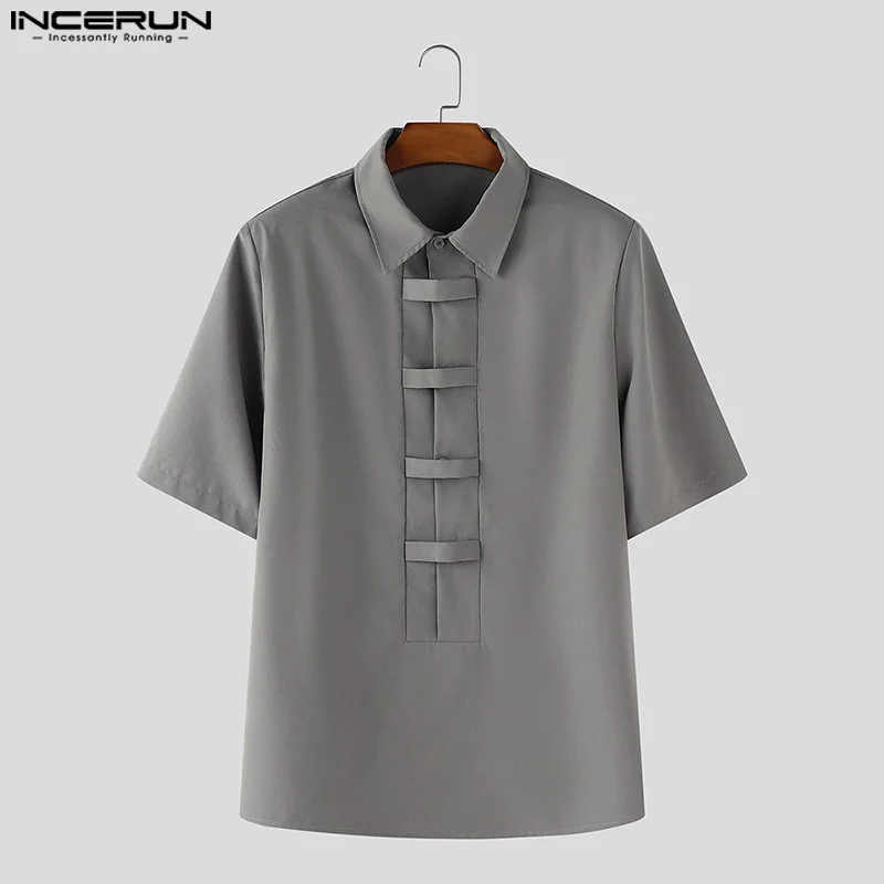INCERUN Men Shirt Solid Color Lapel Short Sleeve Button Korean Style Men Clothing Streetwear Summer 2025 Loose Fashion Male Tops
INCERUN Men Shirt Solid Color Lapel Short Sleeve Button Korean Style Men Clothing Streetwear Summer 2025 Loose Fashion Male Tops
