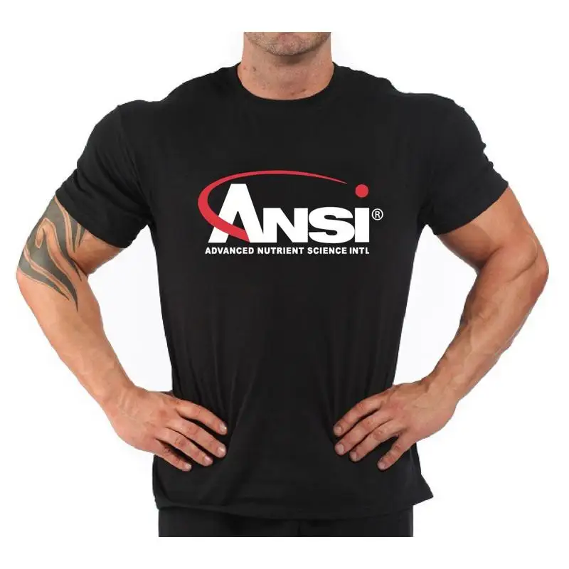 Футболка Ansi Nutrition для бодибилдинга и фитнеса в тренажерном зале
Футболка Ansi Nutrition для бодибилдинга и фитнеса в тренажерном зале