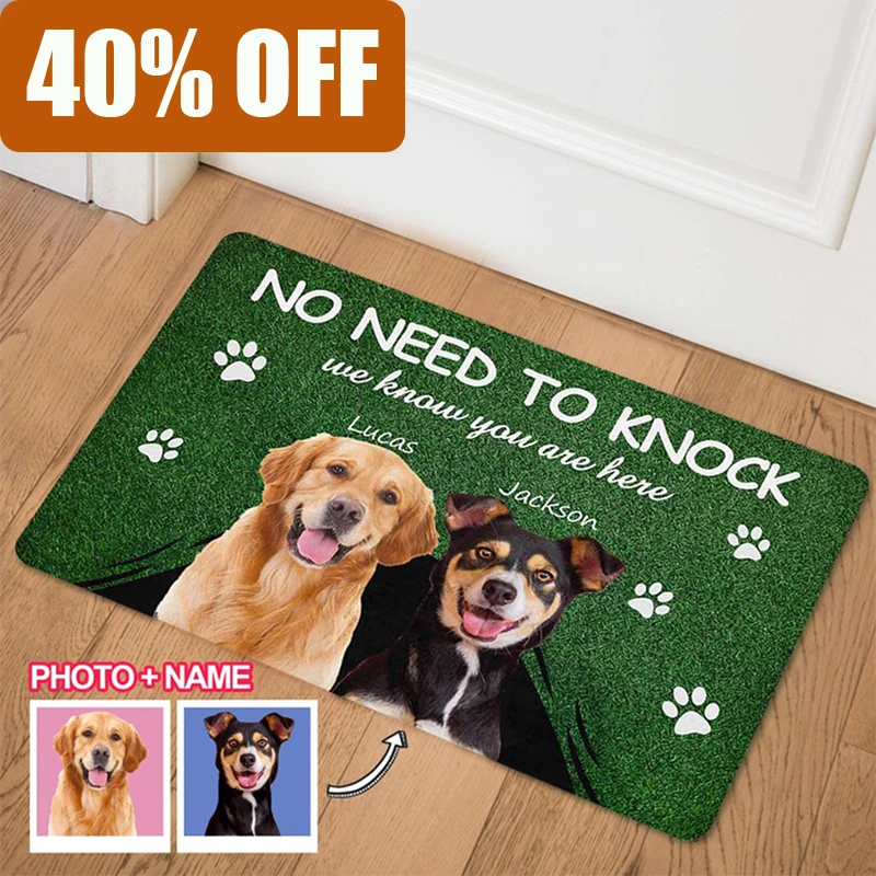 Customizable Cute Puppy Photo Entry Door Floor Mat Welcome Mat Moving Gift for Friends Pet Lover Rug Can Absorb Waterproof Slip
Customizable Cute Puppy Photo Entry Door Floor Mat Welcome Mat Moving Gift for Friends Pet Lover Rug Can Absorb Waterproof Slip