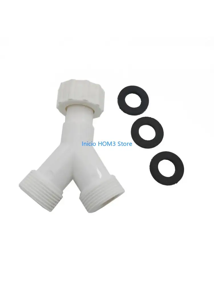 A5YD Durable 3/4'' Y-piece Splitter Connector 3-Way Connector for Home Kitchen Garden 
A5YD Durable 3/4'' Y-piece Splitter Connector 3-Way Connector for Home Kitchen Garden
