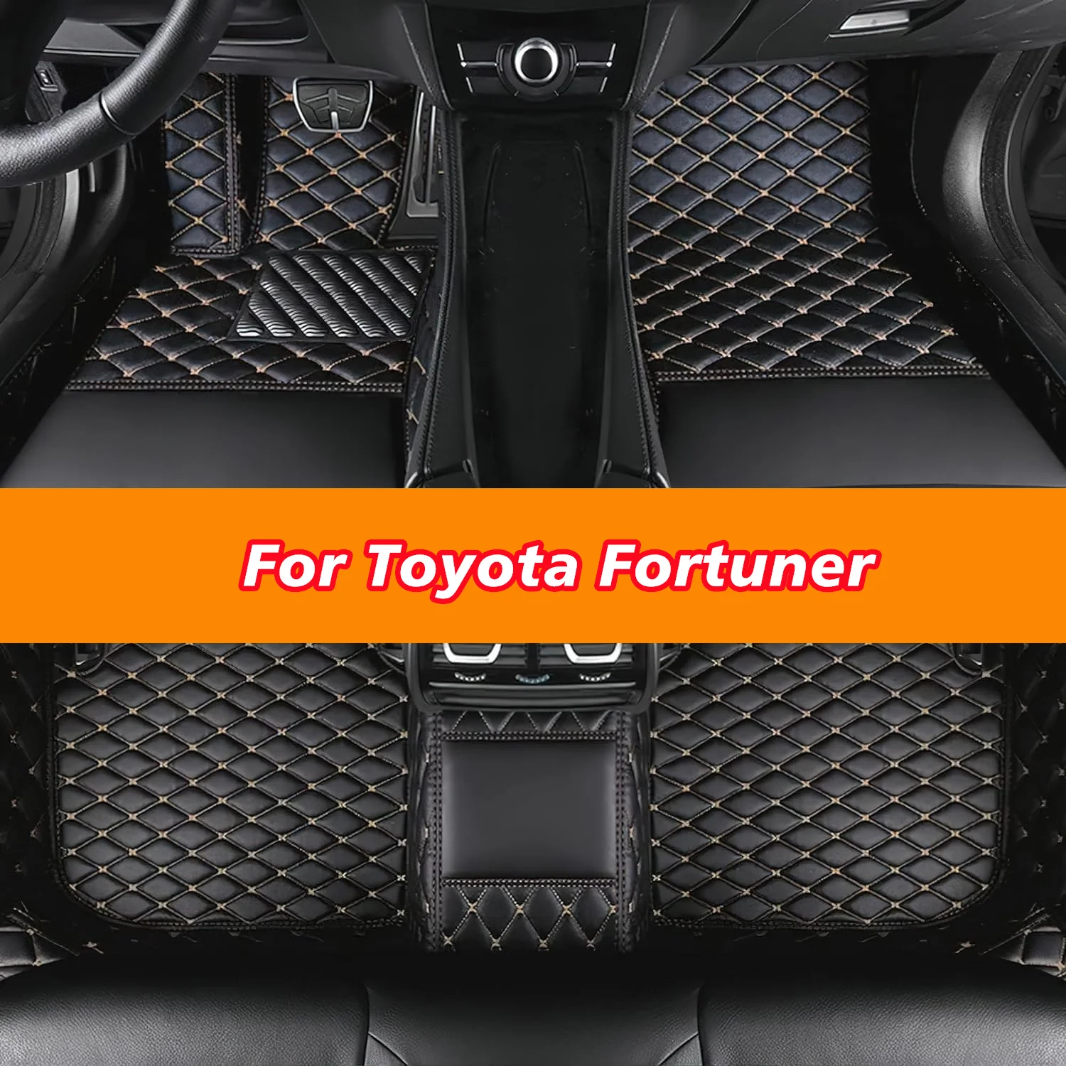 Full Set Car Floor Mats for Toyota Fortuner 2006 2007 2008 2009 2010 All Weather Luxury Leather Floor Mats for Cars
Full Set Car Floor Mats for Toyota Fortuner 2006 2007 2008 2009 2010 All Weather Luxury Leather Floor Mats for Cars