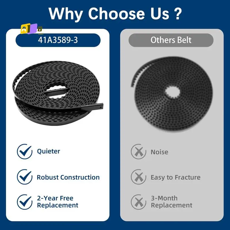 A08F-41A3589-3 41A3589‑12 Drive Belt For 7 Ft High Garage Door, 233 Inches Belt Assembly For Garage Door Opener
A08F-41A3589-3 41A3589‑12 Drive Belt For 7 Ft High Garage Door, 233 Inches Belt Assembly For Garage Door Opener