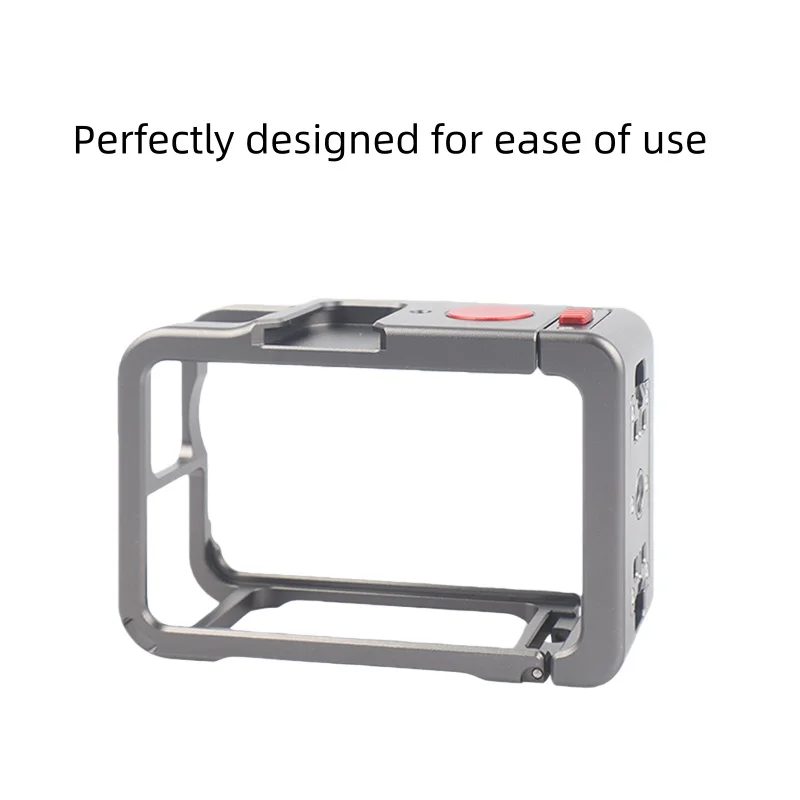 For DJI Action 6 Aluminum Alloy Rabbit Cage Expansion Frame Protective Case Cold Shoe Panoramic Action Camera Accessories
For DJI Action 6 Aluminum Alloy Rabbit Cage Expansion Frame Protective Case Cold Shoe Panoramic Action Camera Accessories