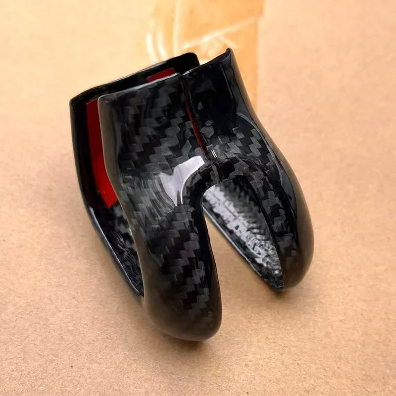 For Volvo XC60 Real Dry Carbon Fiber Interior Gear Shift Knob Cover Trim Sticker 18-2021/XC90 16-2021/V60 S60 2019-2021/V90 S90
For Volvo XC60 Real Dry Carbon Fiber Interior Gear Shift Knob Cover Trim Sticker 18-2021/XC90 16-2021/V60 S60 2019-2021/V90 S90
