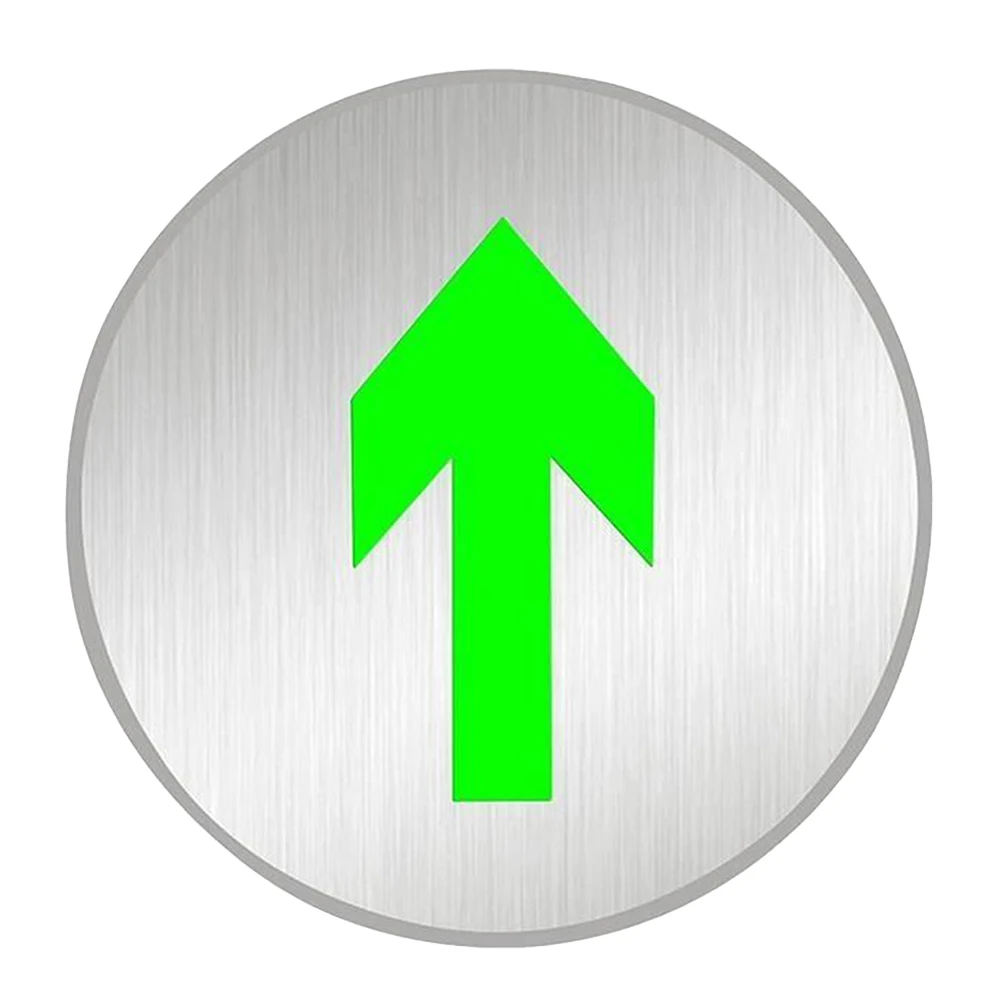 Ground Evacuation Indicator Light Stainless Steel Glow Dark Exit Sign Emergency Safety Floor Marker Luminous Directional Sticker
Ground Evacuation Indicator Light Stainless Steel Glow Dark Exit Sign Emergency Safety Floor Marker Luminous Directional Sticker