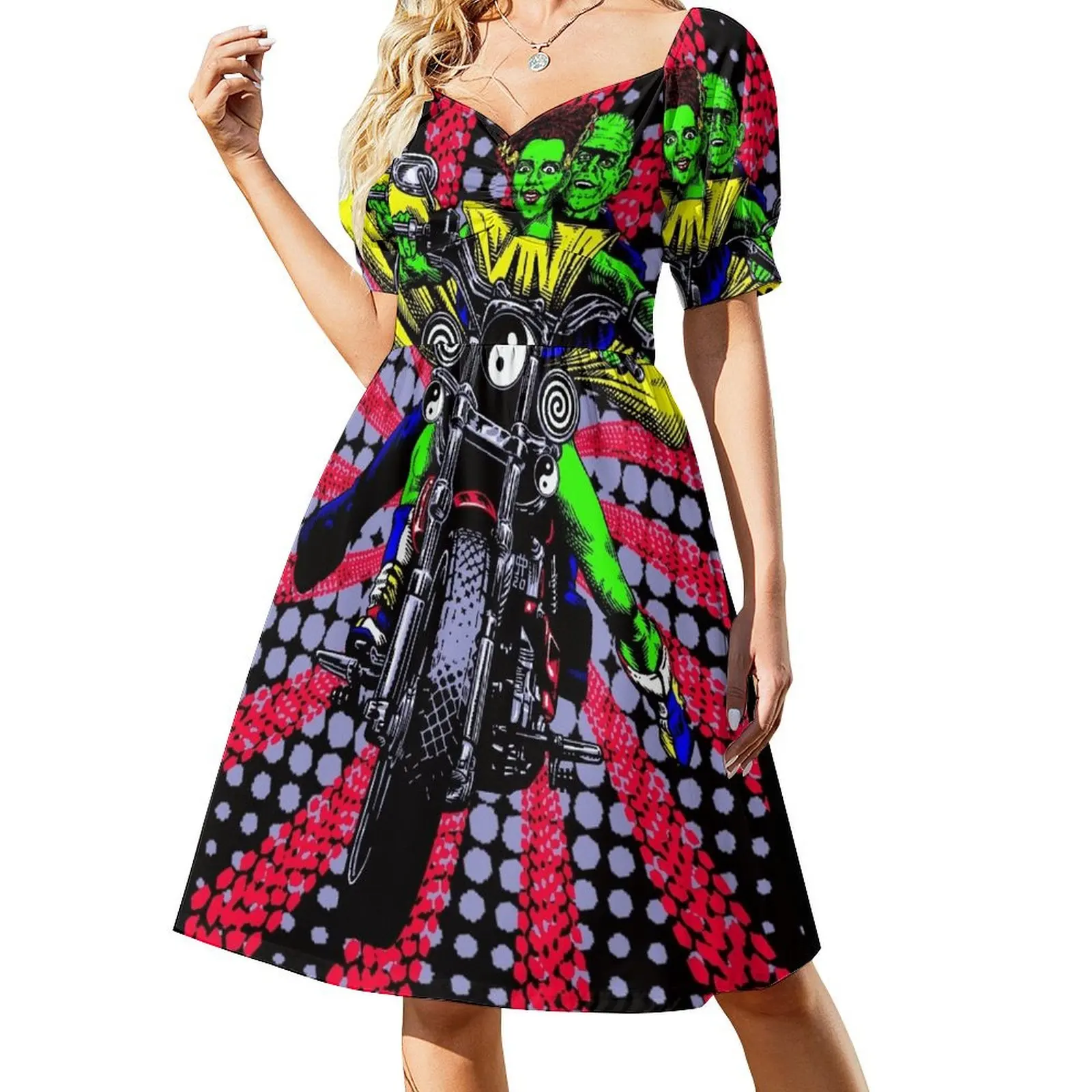 The Tearaway Teen Frankensteins Short-Sleeved Dress women's clothing trend 2025 Bridesmaid dress woman Dress
The Tearaway Teen Frankensteins Short-Sleeved Dress women's clothing trend 2025 Bridesmaid dress woman Dress