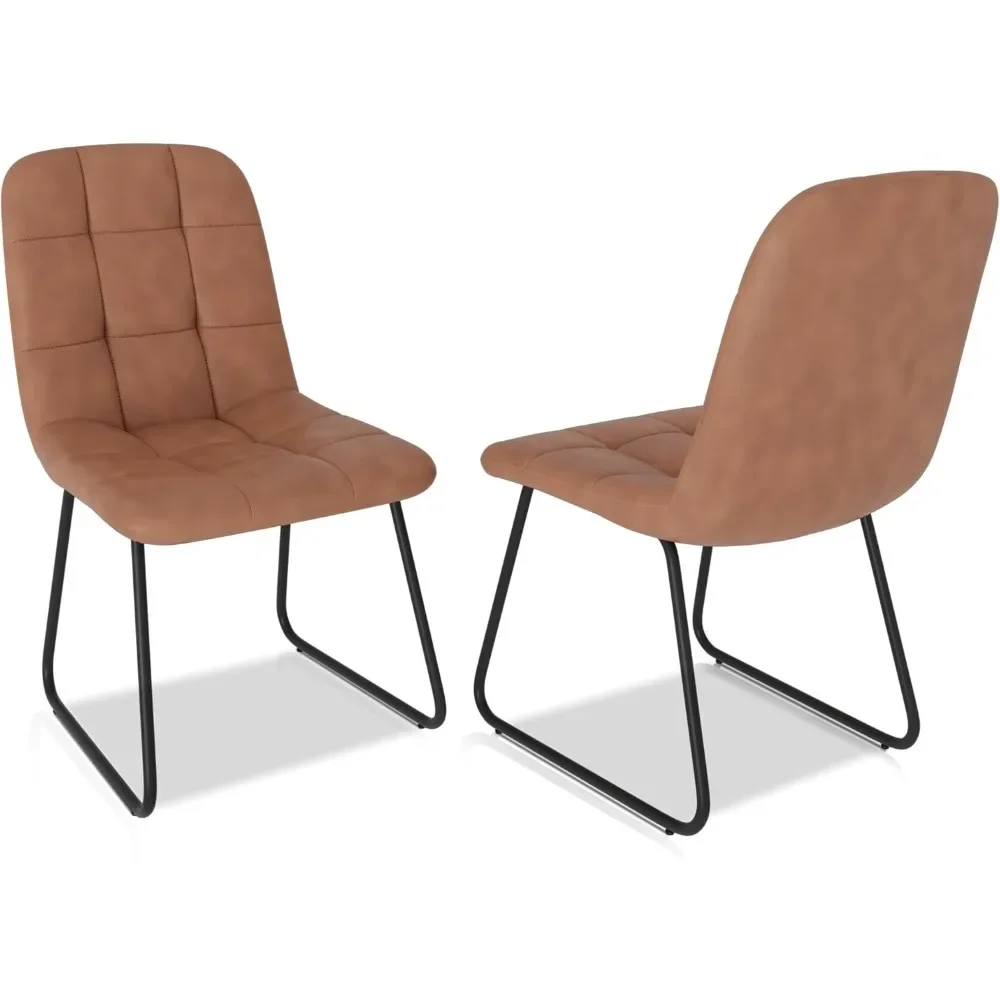 Dining Chairs Set of 2, Modern Kitchen Faux Leather Dining Room Chair for Kitchen Living Dining Room
Dining Chairs Set of 2, Modern Kitchen Faux Leather Dining Room Chair for Kitchen Living Dining Room