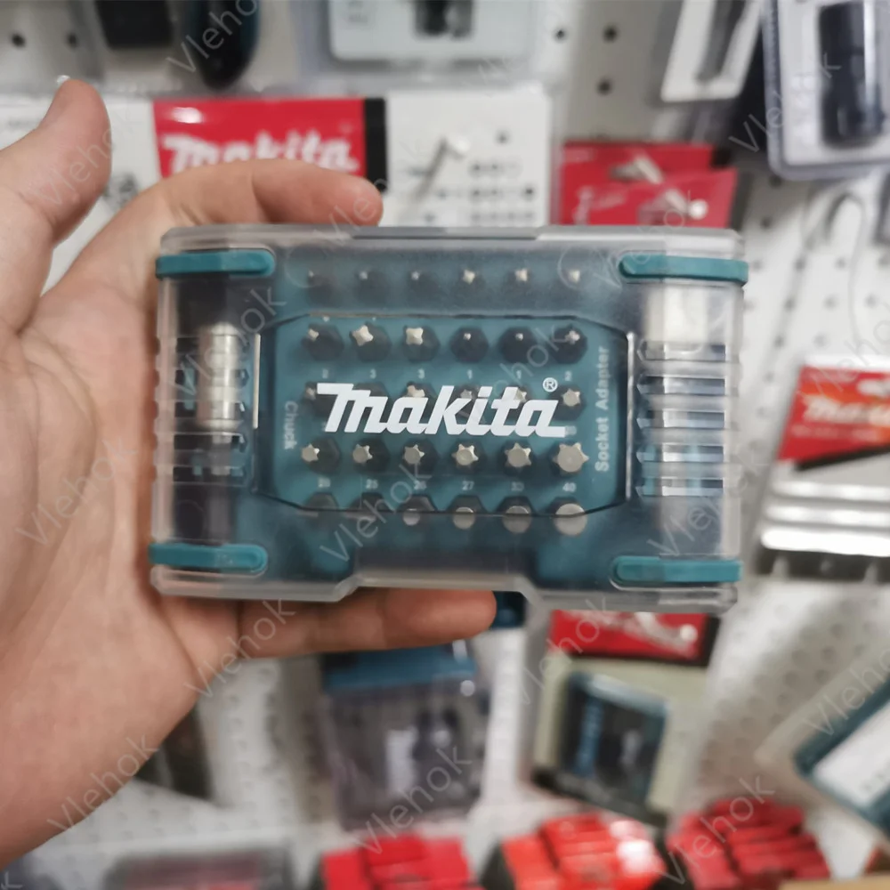 Makita D-67642 Twist Cross Batch Head Set 32Pcs Hand Drill Electric Screwdriver Batch Bit 1/4'' Hexagonal Handle
Makita D-67642 Twist Cross Batch Head Set 32Pcs Hand Drill Electric Screwdriver Batch Bit 1/4'' Hexagonal Handle
