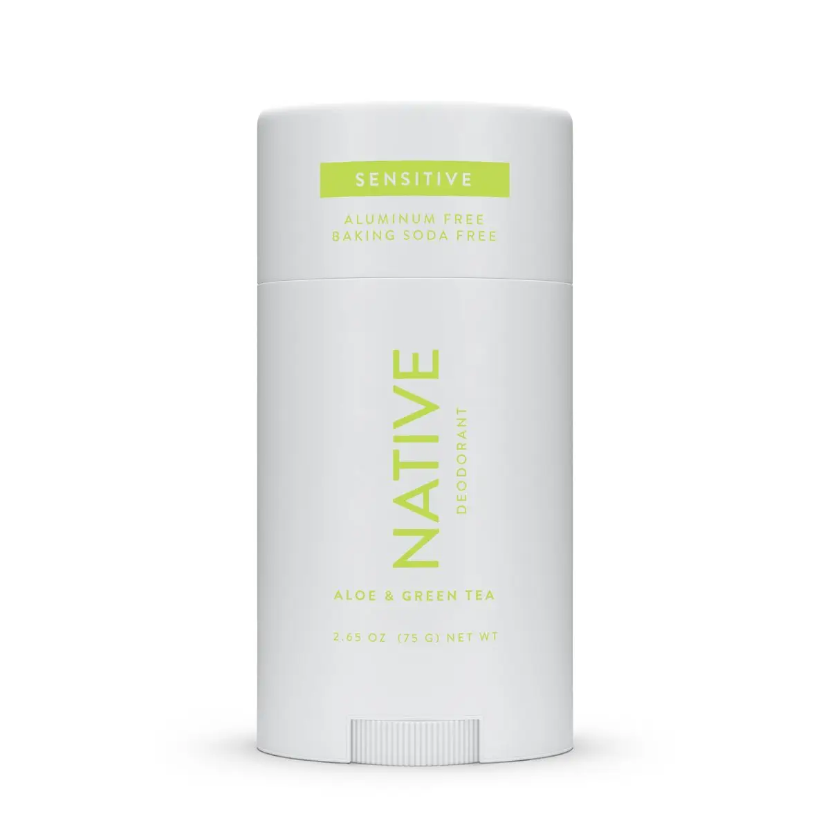 Sensitive Deodorant for Women & Men - Aloe & Green Tea - No Baking Soda - 2.65oz
Sensitive Deodorant for Women & Men - Aloe & Green Tea - No Baking Soda - 2.65oz
