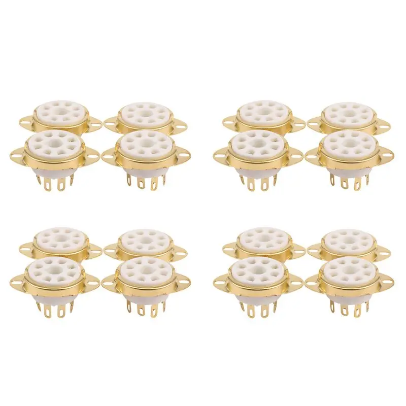 N35R-16PC 8 Pin Socket Tube Top Vacuum Octal Value For KT88 EL34 6V6 6650 274B
N35R-16PC 8 Pin Socket Tube Top Vacuum Octal Value For KT88 EL34 6V6 6650 274B