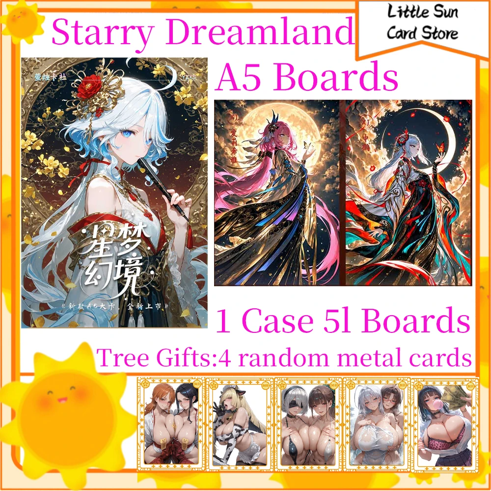 Newest Starry Dreamland All Arcylic A5 Boards Waifu Bricks Goddess Story Cards Wuthering Waves Kids Toy Gifts
Newest Starry Dreamland All Arcylic A5 Boards Waifu Bricks Goddess Story Cards Wuthering Waves Kids Toy Gifts