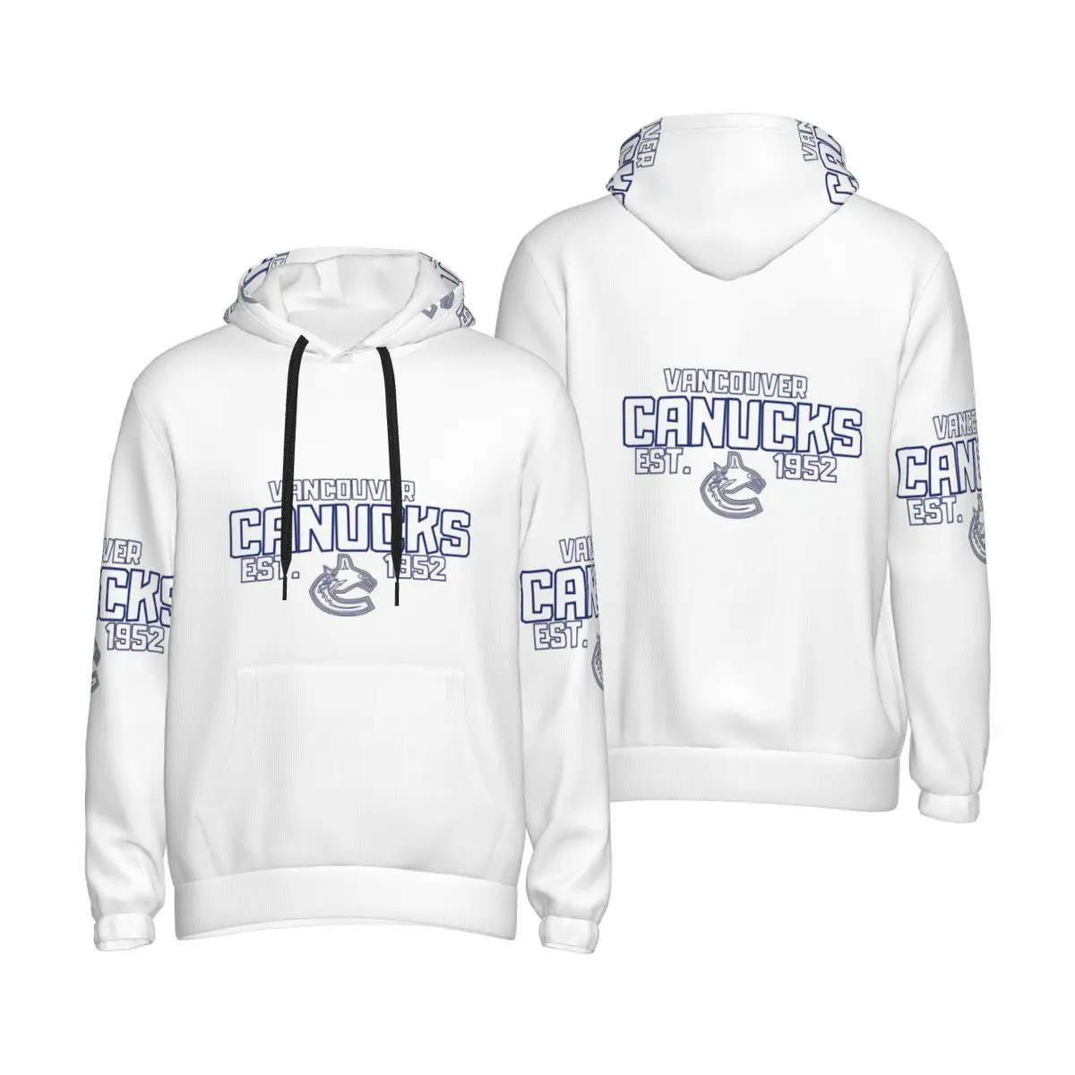 Vancouver Canucks Hockey Canada Hoodie Harajuku Pullover Autumn Winter Men's Women's Sweatshirts Long Sleeve Tops
Vancouver Canucks Hockey Canada Hoodie Harajuku Pullover Autumn Winter Men's Women's Sweatshirts Long Sleeve Tops