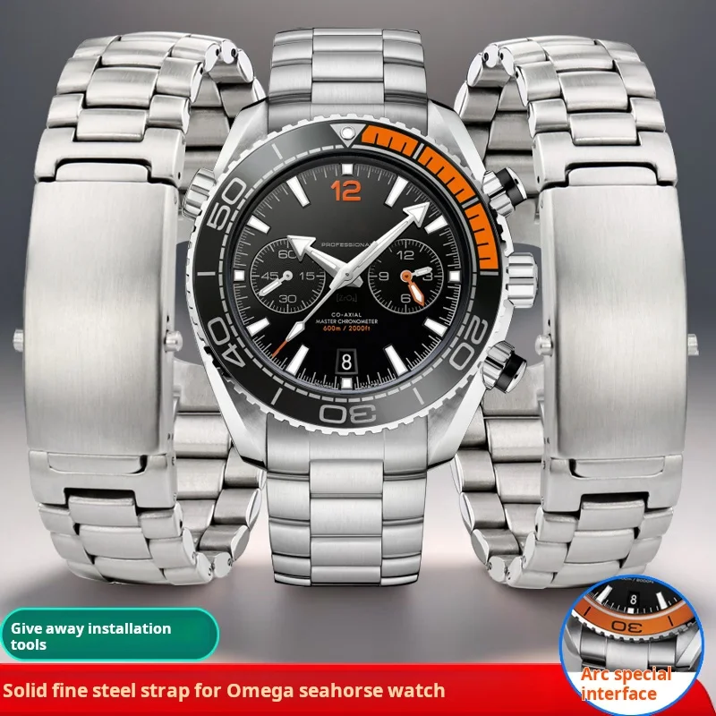Ремешок мужской из нержавеющей стали для часов Omega Seamaster 300 Ocean Universe 600, 18 мм 20 мм 22 мм
Ремешок мужской из нержавеющей стали для часов Omega Seamaster 300 Ocean Universe 600, 18 мм 20 мм 22 мм