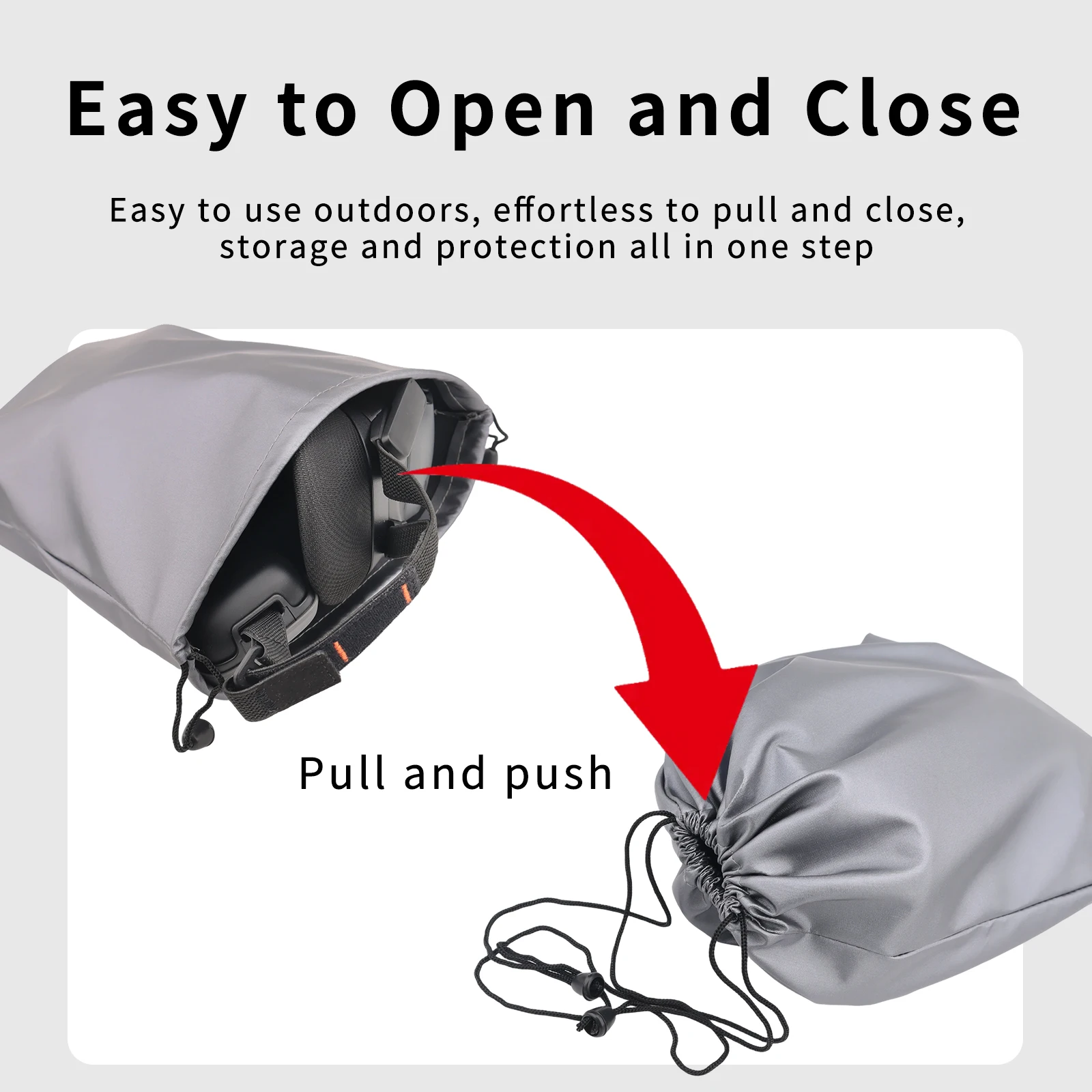 For DJI NEO 2 Goggles N3 Storage Bag Waterproof and Dustproof Carry Bag Drawstring Pouch
For DJI NEO 2 Goggles N3 Storage Bag Waterproof and Dustproof Carry Bag Drawstring Pouch