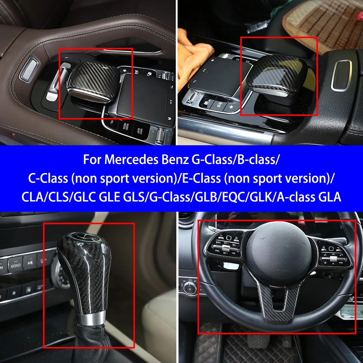 Для Mercedes Benz G A B C E-Class GLK CLS/GLC GLE GLS/GLB GLA/EQC крышка подлокотника из сухого углеродного волокна/детали интерьера рулевого колеса
Для Mercedes Benz G A B C E-Class GLK CLS/GLC GLE GLS/GLB GLA/EQC крышка подлокотника из сухого углеродного волокна/детали интерьера рулевого колеса