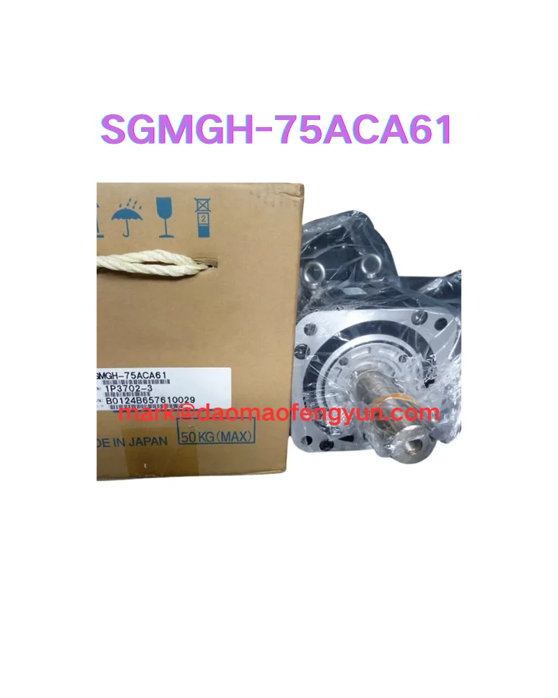 SGMGH-75ACA61 New servo motor, fast delivery, DHL/FEDEX/UPS
SGMGH-75ACA61 New servo motor, fast delivery, DHL/FEDEX/UPS