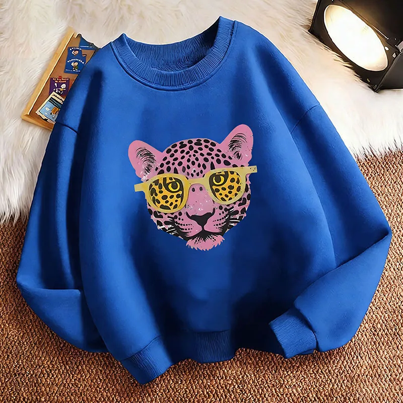 Fashion Tiger Printed Graphic Pullover Crew Neck Hoodie Kids Children's Sweatshirt Hoody for Boys Girls Spring Casual Hoodies
Fashion Tiger Printed Graphic Pullover Crew Neck Hoodie Kids Children's Sweatshirt Hoody for Boys Girls Spring Casual Hoodies