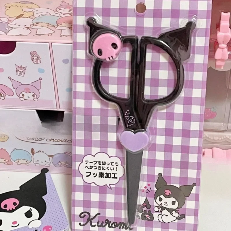 Kuromi Cute Cartoon Scissors My Melody Household Student Hand Account Stickers Cropping Stainless Steel Paper Cuttings Knife
Kuromi Cute Cartoon Scissors My Melody Household Student Hand Account Stickers Cropping Stainless Steel Paper Cuttings Knife