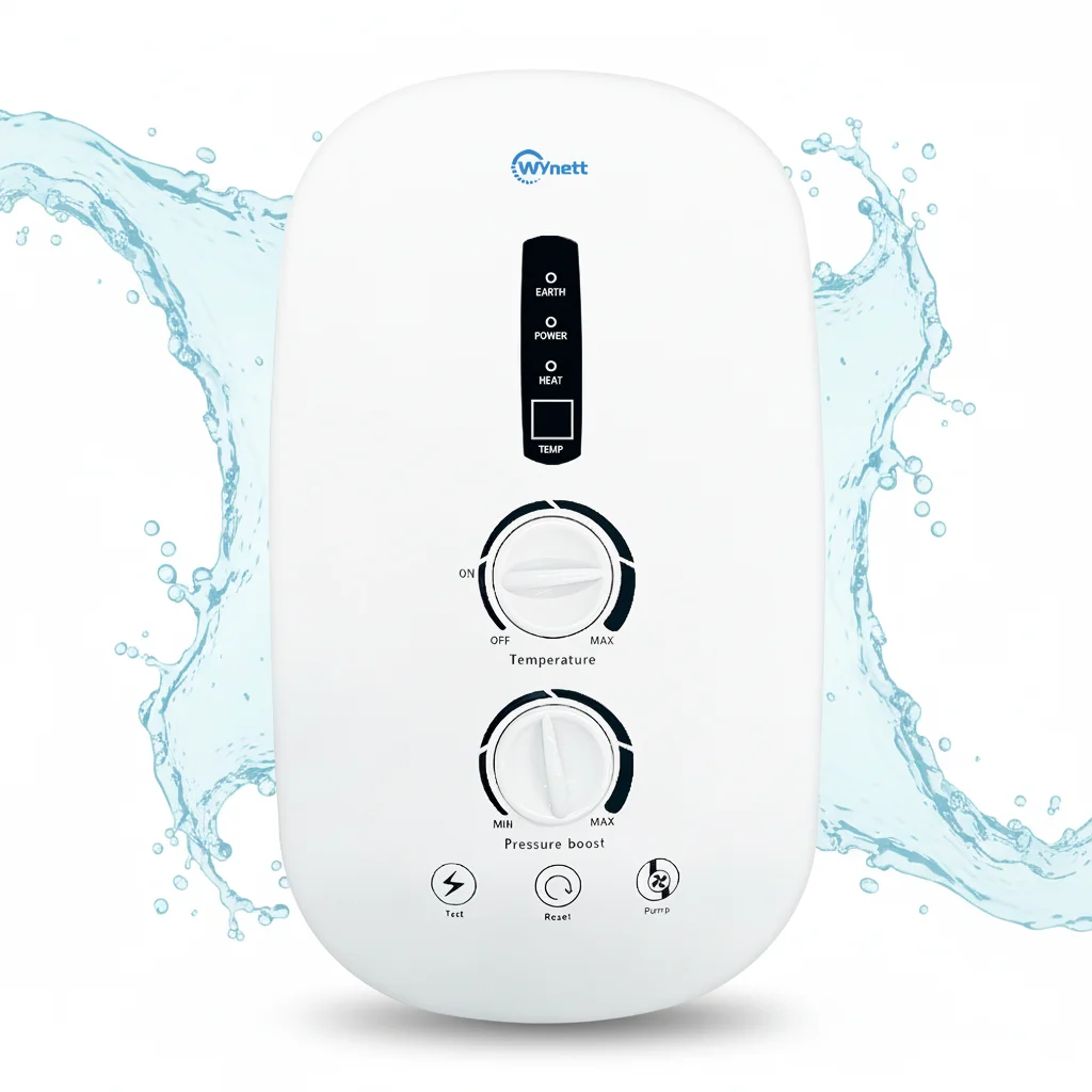 Low Power CE Home RV Car ELCB Geyser Booster Instant Tankless Electric Hot Shower Bath Water Heater With DC Pump
Low Power CE Home RV Car ELCB Geyser Booster Instant Tankless Electric Hot Shower Bath Water Heater With DC Pump