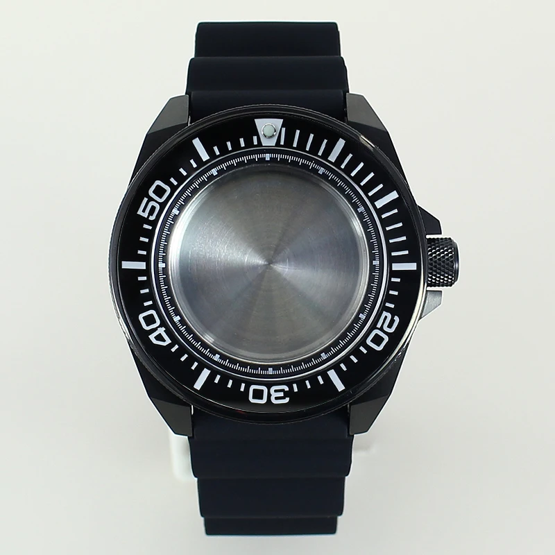 43mm for Modified King Samurai Watch Case Accessories Sapphire Crystal Fit NH35 NH36 NH38 4R36 Automatic Movement Rubber Strap
43mm for Modified King Samurai Watch Case Accessories Sapphire Crystal Fit NH35 NH36 NH38 4R36 Automatic Movement Rubber Strap