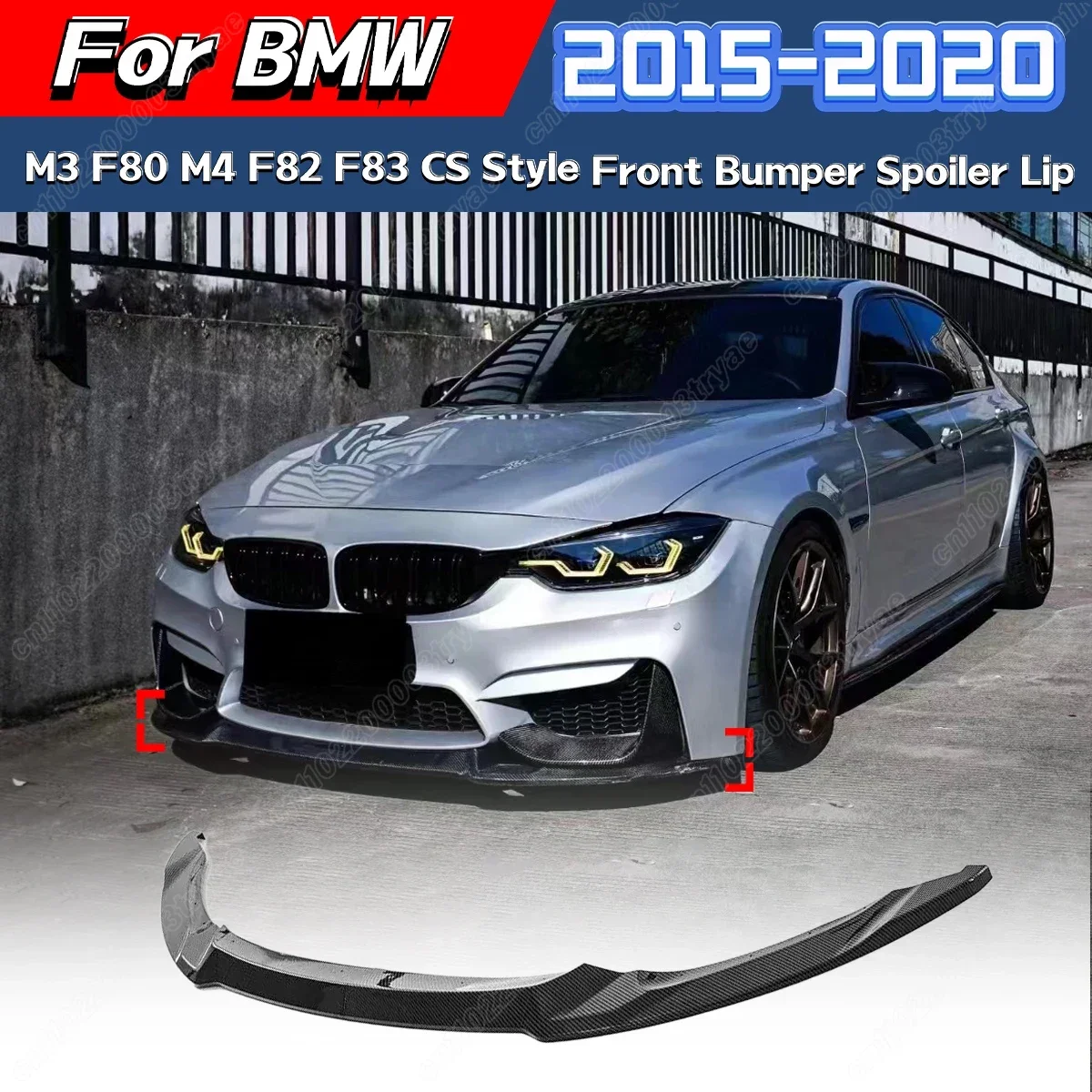 For BMW M3 F80 M4 F82 F83 2015 2016 2017 2018 2019 2020 Front Bumper Spoiler Lip CS Style Front Lip Splitter Modification Kit
For BMW M3 F80 M4 F82 F83 2015 2016 2017 2018 2019 2020 Front Bumper Spoiler Lip CS Style Front Lip Splitter Modification Kit
