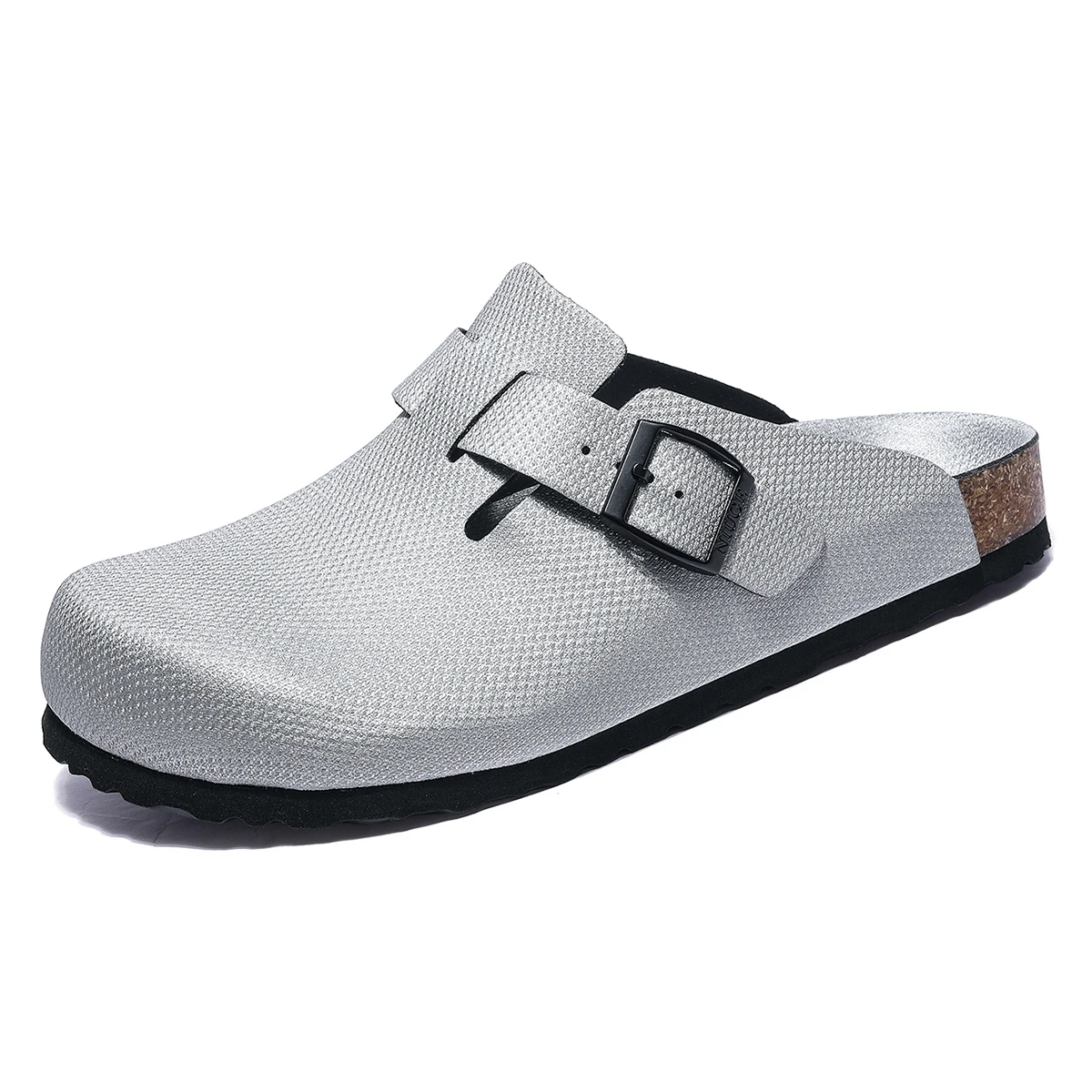 Artificial Leather Clogs Cork Slippers Comfort Footbed Unisex Slip-on Closed Toe Sandals with Adjustable Buckle Big Size 47 48
Artificial Leather Clogs Cork Slippers Comfort Footbed Unisex Slip-on Closed Toe Sandals with Adjustable Buckle Big Size 47 48
